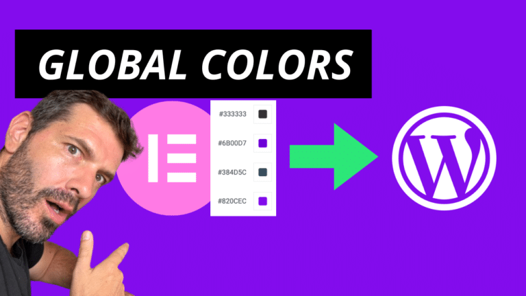 Elementor Global Colors